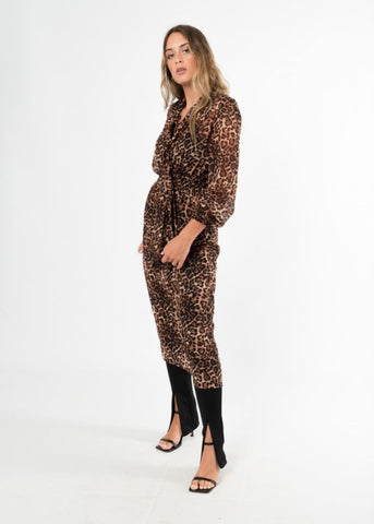 Black Evening Leggings with front Ankle Zips by Linu